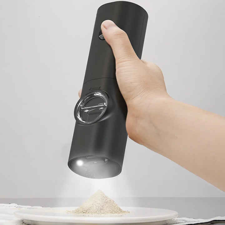 Automatic Electric Seasoning Grinder with LED Light