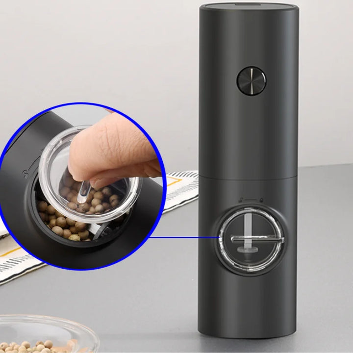 Automatic Electric Seasoning Grinder with LED Light