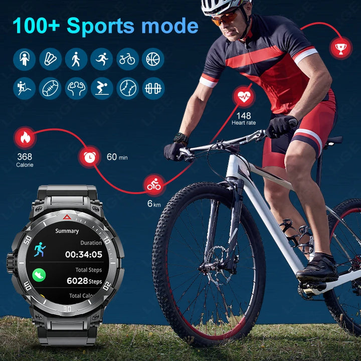 2-in-1 Smartwatch with Earbuds