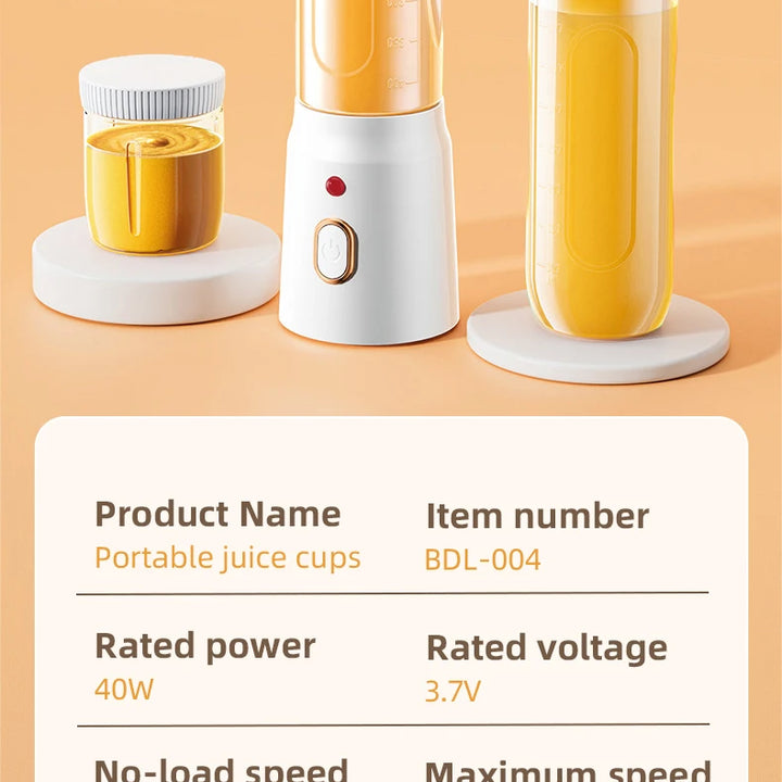 Portable Electric Blender 500ml