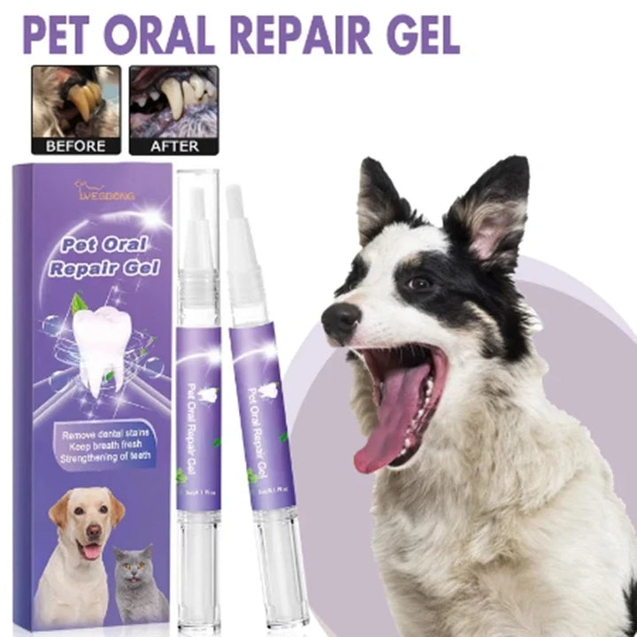 Pet oral repair gel